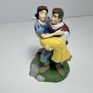 Vintage 1990's Disney Store SNOW WHITE & PRINCE CHARMING Lil Classics PVC Figure